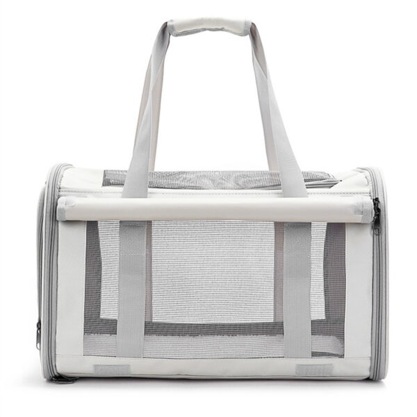 Outdoor Portable Pet Bag Transparent Breathable Foldable Pet Bag - Image 4