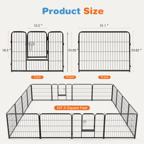 Dog Game Fence Indoor Fence - Image 9