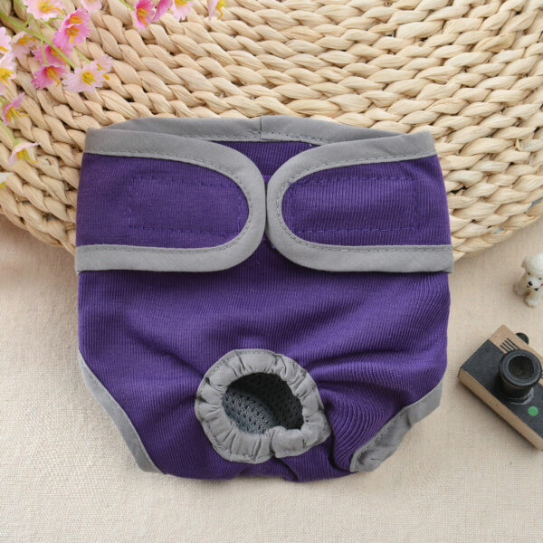 Dog Shorts Puppy Physiological Diapers Panties Waterproof Adjustable Cute Pattern Dog Physiological Pants Pet Costumes Supplies - Image 4