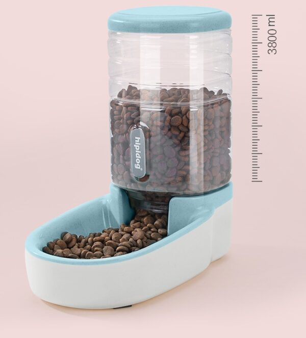Pet dog automatic feeder microphone dog automatic drinking fountain - Image 2