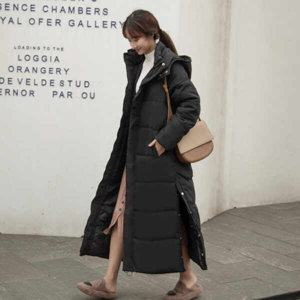 Winter Cotton Clothing Women's Extended Below The Knee - Image 7