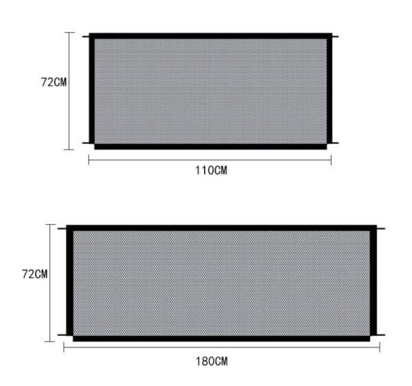 Pet Protection Fence Nylon Foldable Dog Isolation - Image 6
