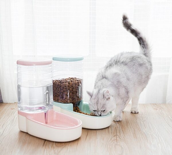 Pet dog automatic feeder microphone dog automatic drinking fountain - Image 10