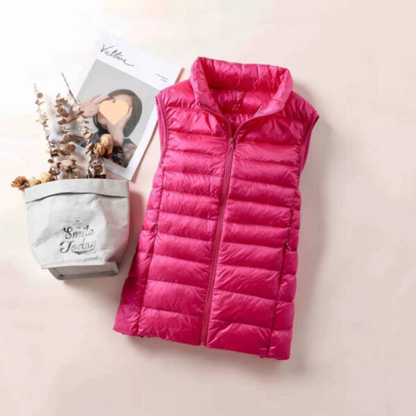 Down Close-fitting Fashion Casual Jacket Vest - Image 5