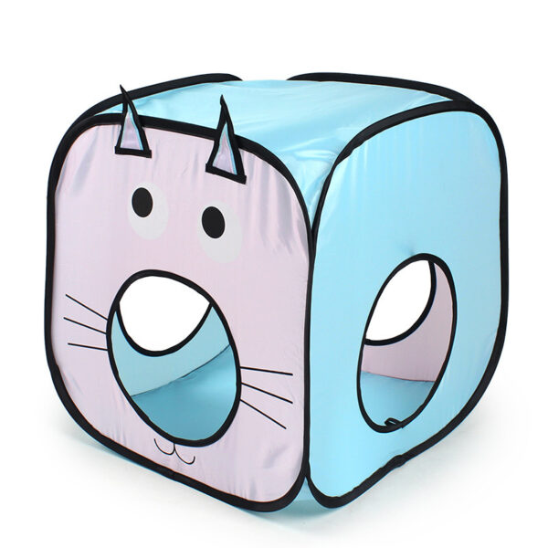 Foldable Pet Tent Cat Tunnel - Image 3