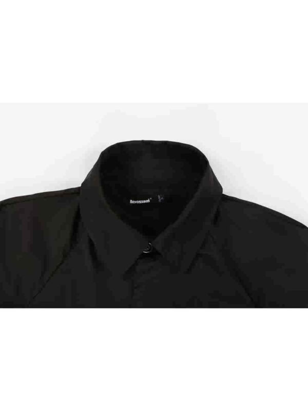 Nerazzurri Men's Duster Lapel Single Breasted Loose Casual Jacket - Image 2