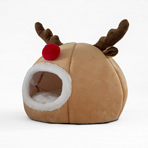 Pet tent Christmas reindeer kennel - Image 4