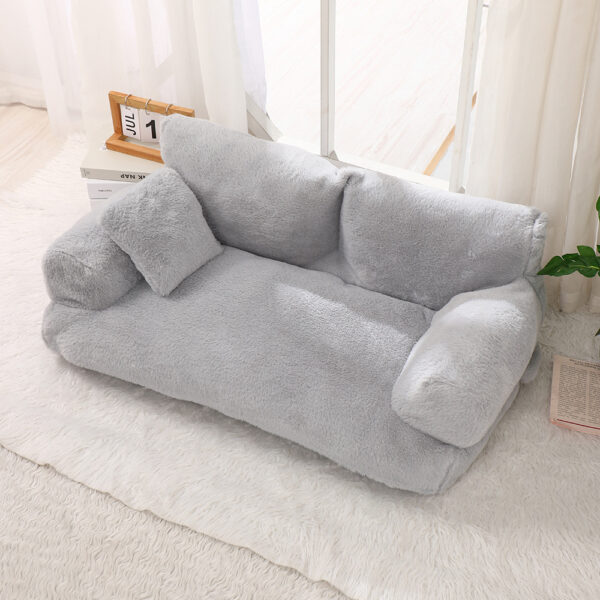 Warm Universal Rabbit Plush Pet Sofa Nest - Image 4