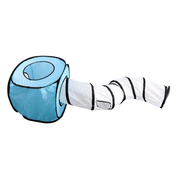 Tent S-Shaped Cat Foldable Playing Tunnel Toy - Image 2