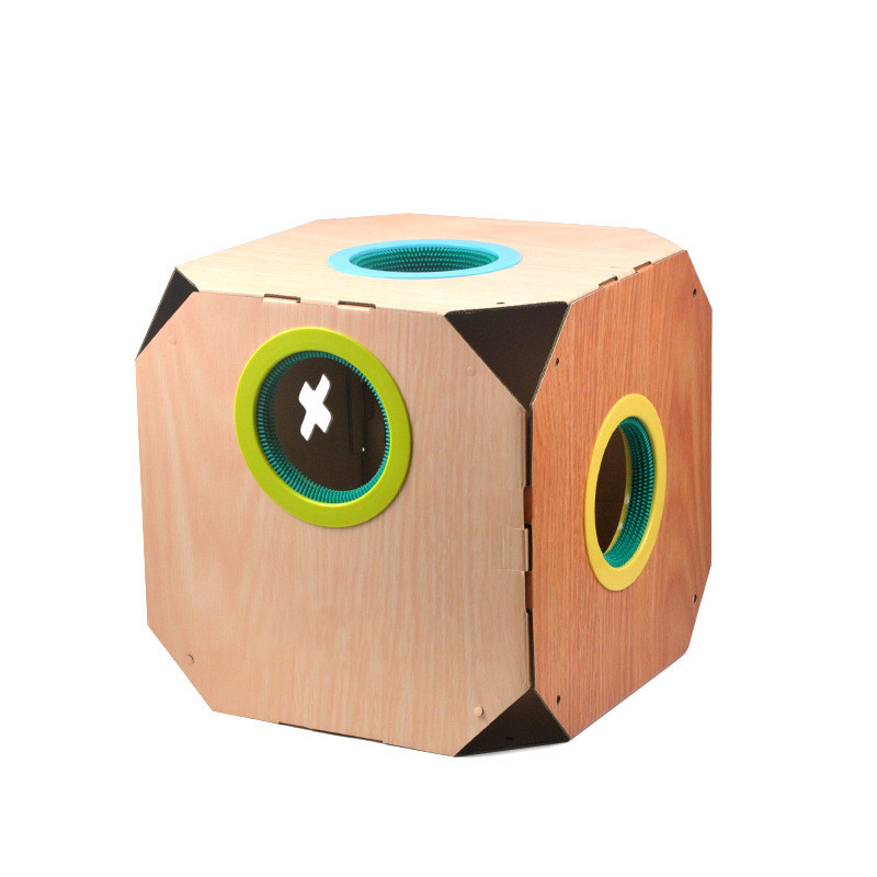 DIY Multipurpose Cat Hiding Box Toys with Cardboard Hair Removal - Image 5