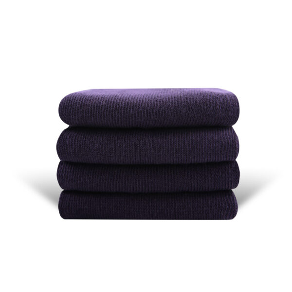 Solid Color High-elastic Mid-calf Boneless Macaron Colored Cotton Socks - Image 7