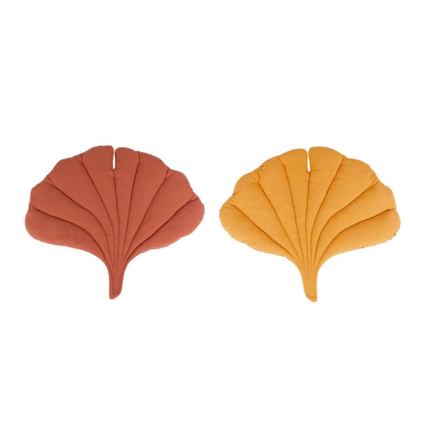 Leaf Shape Soft Dog Bed Mat Soft Crate Pad Machine Washable Mattress for Large Medium Small Dogs and Cats Kennel Pad - Image 3