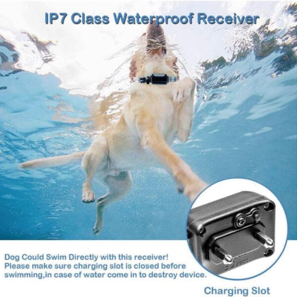 Remote Control Electric Shock Vibration Warning Pet Supplies Electronic Collar - Image 2