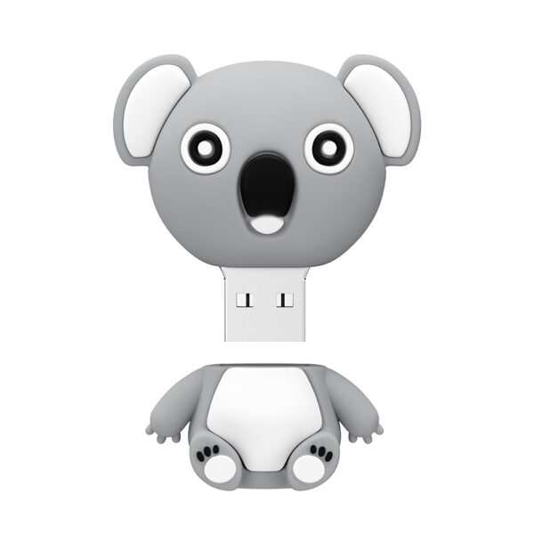 Cartoon Silicone USB Drive Anime Koala - Image 4