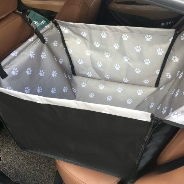 Rear Printed Double Layer Waterproof Pet Car Mat Pet Cat Dog Protection Pet Hanging Basket - Image 10