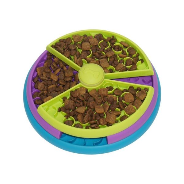 Slow Food Bowl Anti Choking Cat Bowl Dog Basin Puzzle Feeder Healthy Pet Rotating Game Board Pet Products - Image 5
