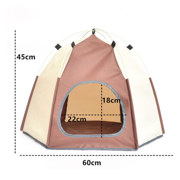 Fashion hexagon pet tent - Image 4