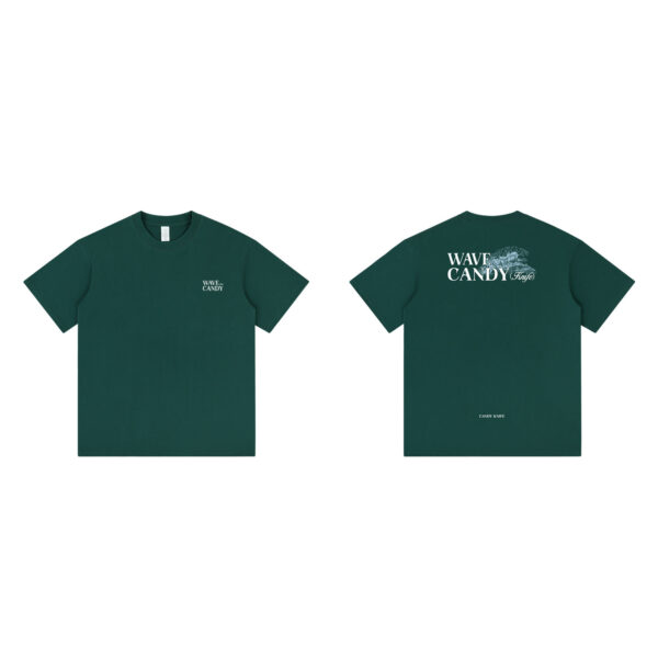 American Retro Wave Printed Heavy Short Sleeve - Image 3