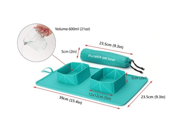 Dogs Puppy Bowls  Silicone Bowls - Image 8