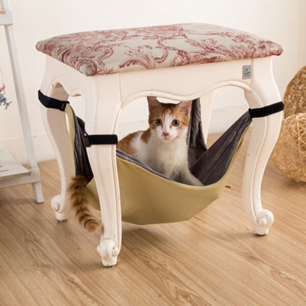 Cat Hammock Cat Bed Lounger Sofa Cushion Detachable Hanging Chair - Image 6