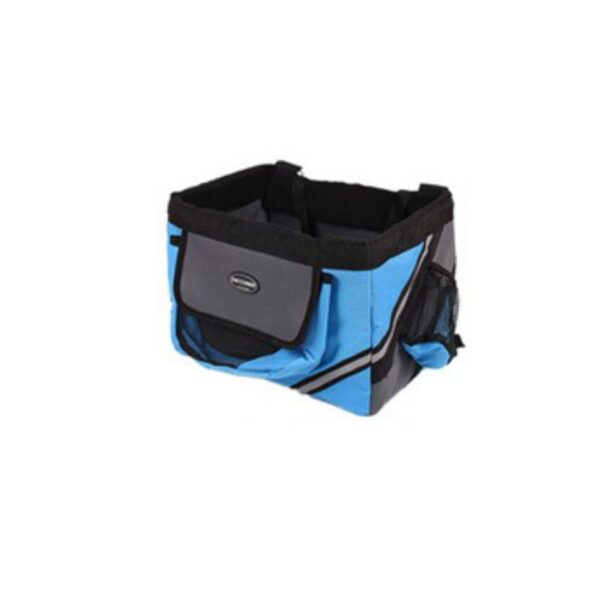 Pet Bicycle Carrier Cat Dog Bicycle Bag Bike Removable Basket Handlebar Front Basket Small Cat Dog Carrier - Image 9