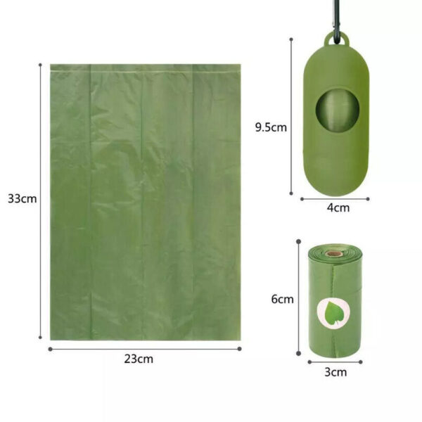 Biodegradable Dog Poo Bags Scented Pet Poo Waste Bags Degradable Garbage Bag - Image 4