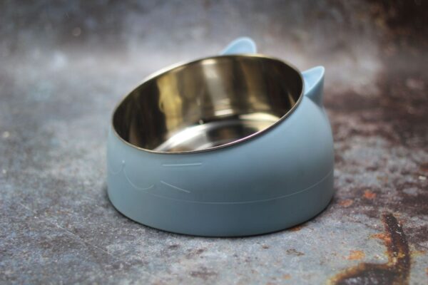 Protective Cervical Cat Bowl Oblique Mouth Pet Bowl - Image 9
