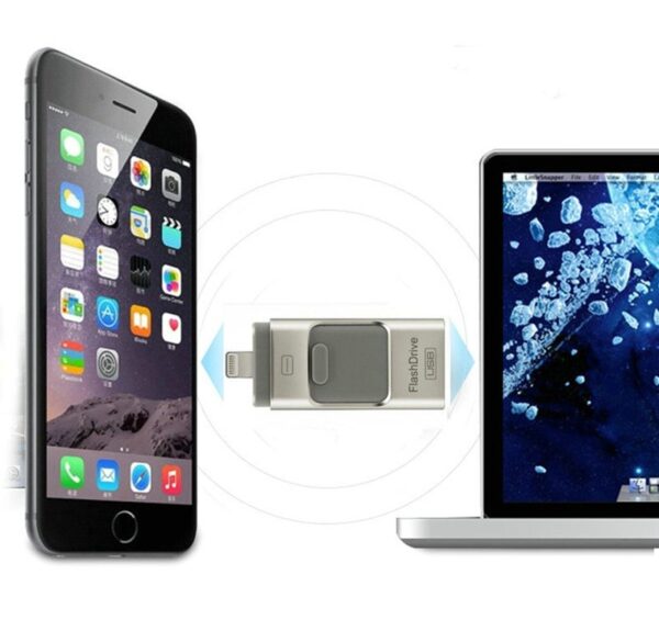 Three In One OTG USB Flash Disk For Computer And Mobile Phone - Image 4
