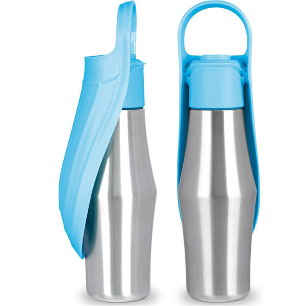 New Portable Pet Dog Water Bottle Soft Silicone Leaf Design For Dog Pets Outdoor Travel Drinking Bowls Water Dispenser - Image 6