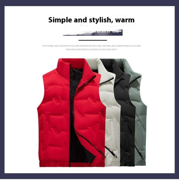 Cotton Vest Autumn And Winter New Thickened Coat Couple - Image 2
