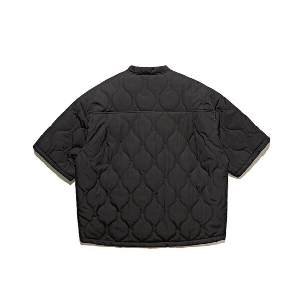 Gourd Quilted Collarless Cotton Retro - Image 4