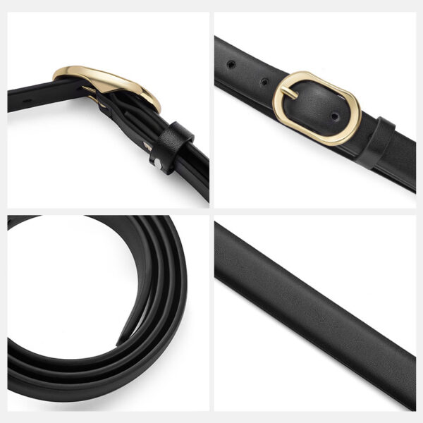 Personalized Leather Belt Casual Women - Image 6