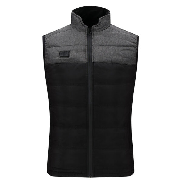 Intelligent Thermostatic Electric Heating Vest Waterproof Double-control Blouse - Image 7