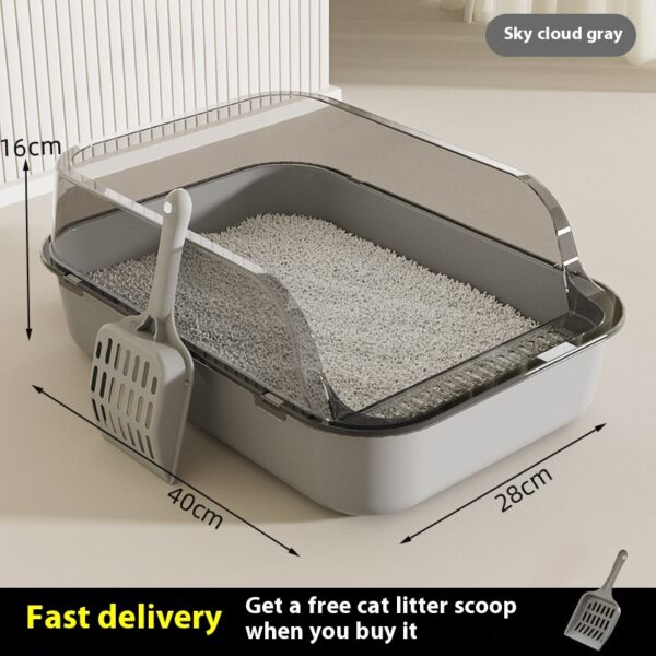 Litter Box Splash-proof Semi-closed - Image 8