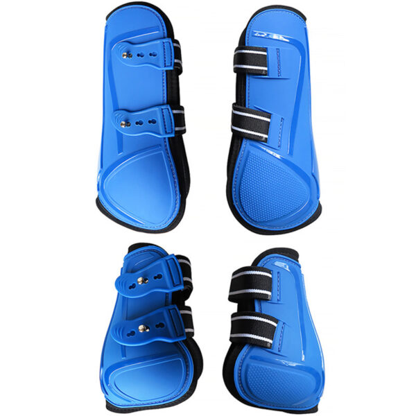 Color PU Hard Shell Barrier Horse Leg Guard - Image 8