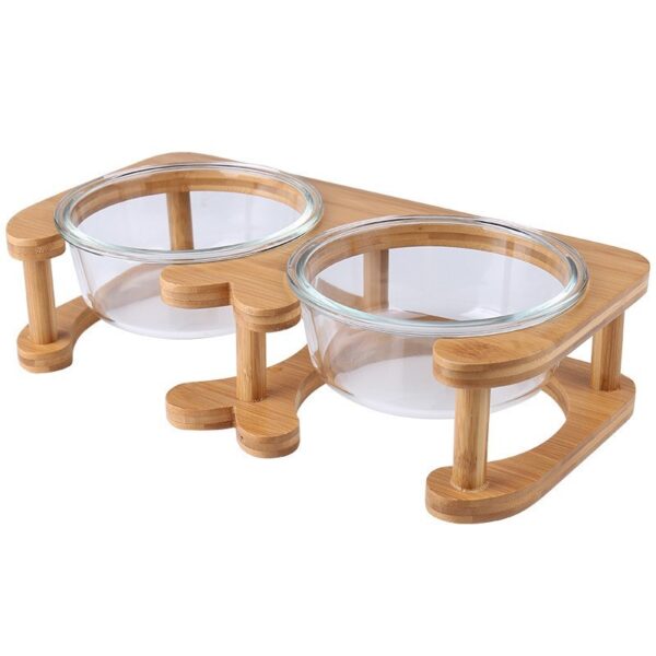 Glass cat bowl cat food bowl cat food bowl - Image 7