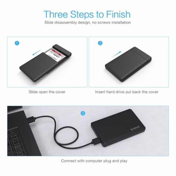 ORICO 2577U3 mobile hard disk box - Image 5