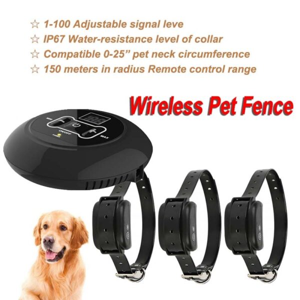 Wireless Pet Fence Electric Waterproof Intelligent Training Collar - Image 7