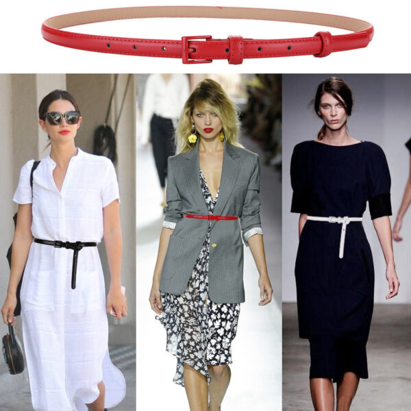 Simple All-match Fashion Decoration With Skirt Suit Pants Belt - Image 3