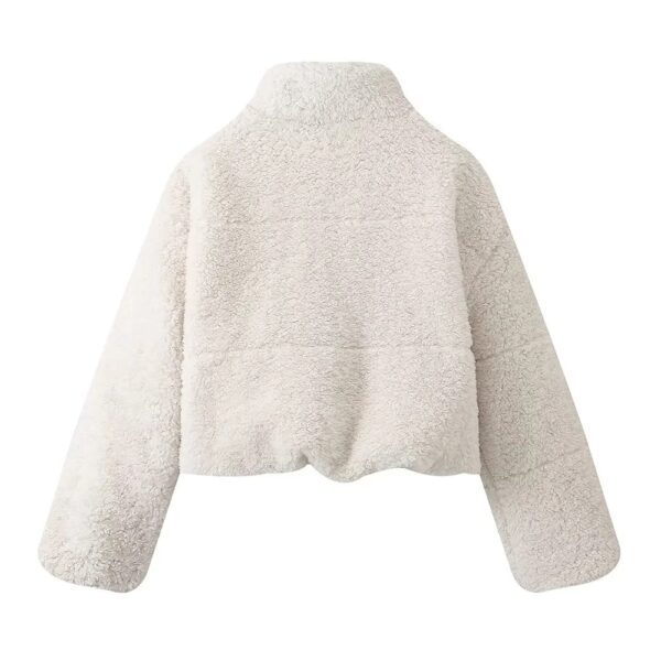 Fleece Short Cotton Jacket Jacket Coat - Image 5