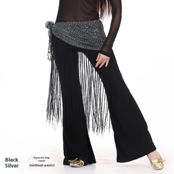 Highlight Tassels Waist Chain Practice Clothes Hip Scarf - Image 7