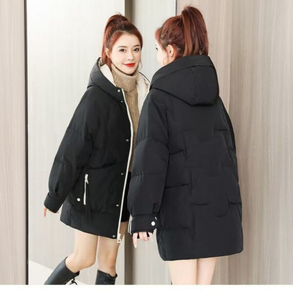 Women's Down Cotton-padded Jacket Mid-length Winter - Image 4