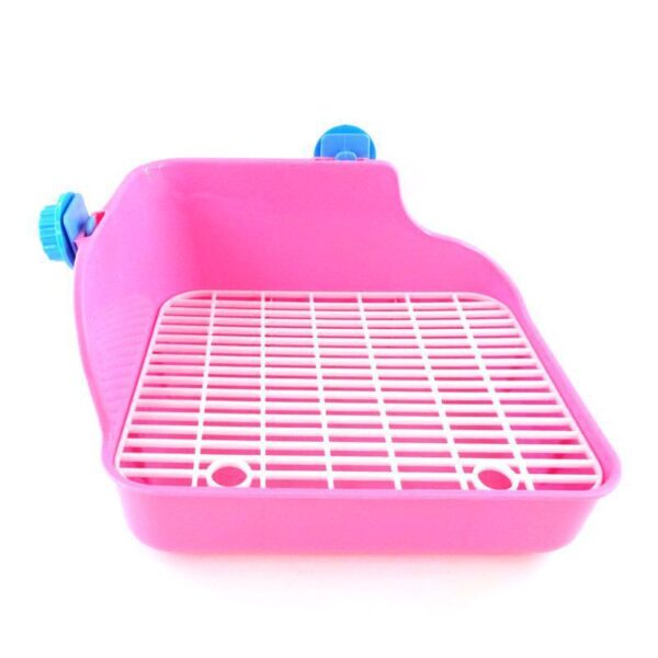 Pet Rabbit Chinchilla Guinea Pig Square Lace Toilet - Image 2