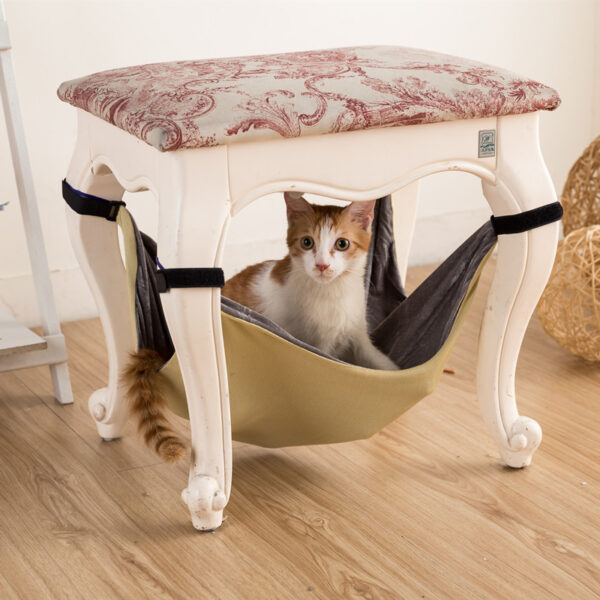 Cat Hammock Cat Bed Lounger Sofa Cushion Detachable Hanging Chair - Image 9