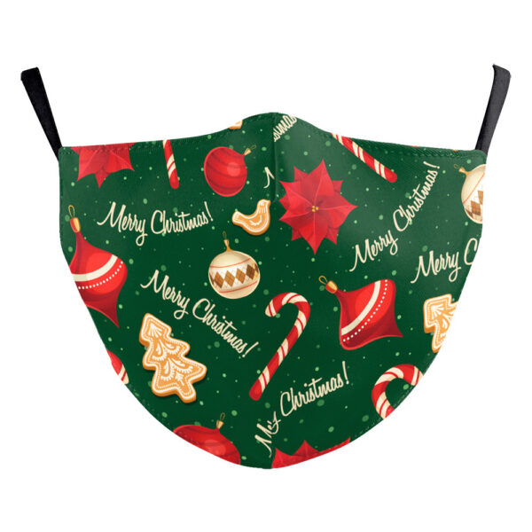 Christmas Digital Printing Protective Mask - Image 9