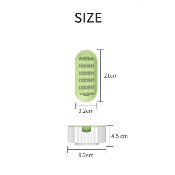 Hydroponic Cat Grass Box Plastic Tray Cat Grass Growing Kit Cat Grass Planter Hydroponic Cat Grass Box Cat Grass Sprouter Tray Interactive Cat Toy Window Planter Soilless For Pet Cat Plastic Plant Pot - Image 5