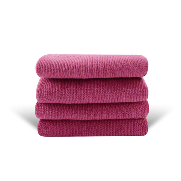 Solid Color High-elastic Mid-calf Boneless Macaron Colored Cotton Socks - Image 6
