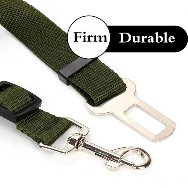 Pet Supplies Dog Car Dog Seat Belt Harness Leash Dog Collar Adjustable Seatbelt Leash For Small Medium Dog Traveling Accessories - Image 5