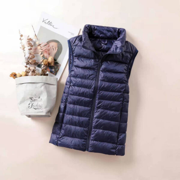 Down Close-fitting Fashion Casual Jacket Vest - Image 10