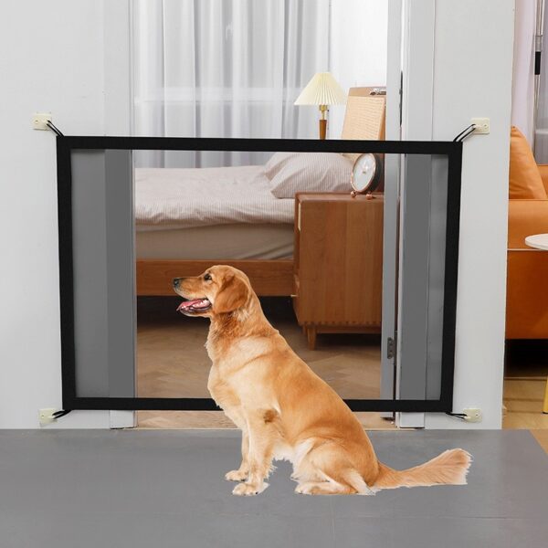 Dog Encryption Enhanced Version Isolation Network Portable Folding Pet Obstacle Safety Protective Fences - Image 2